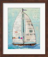 At the Regatta III Fine Art Print