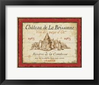 French Wine Labels I Framed Print