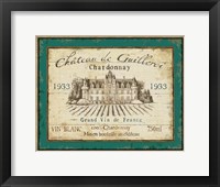 French Wine Label IV Fine Art Print