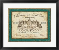 French Wine Label IV Framed Print