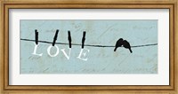 Birds on a Wire - Love Fine Art Print