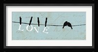 Birds on a Wire - Love Fine Art Print