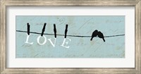 Birds on a Wire - Love Fine Art Print