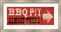 BBQ Pit Fine Art Print