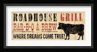 Roadhouse Grill Framed Print