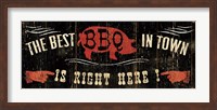 The Best BBQ in Town Fine Art Print