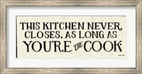 You're the Cook Fine Art Print