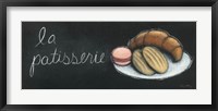 Chalkboard Menu II - Patisserie Framed Print