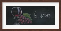 Chalkboard Menu IV - Vin Fine Art Print