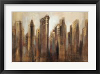 Flatiron Skyline Framed Print