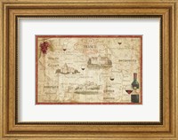 Wine Map Fine Art Print