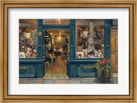 Parisian Wine Shop Fine Art Print