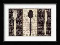 Kitchen Words Trio Fine Art Print