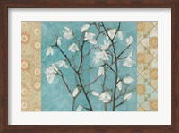 Patterned Magnolia Branch Fine Art Print