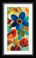 Summer Floral Panel I Framed Print
