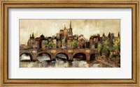 Paris Bridge II Spice Fine Art Print