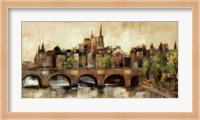 Paris Bridge II Spice Fine Art Print