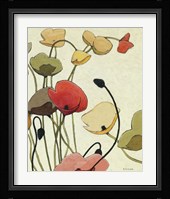 Pavots Ondule II Fine Art Print