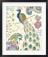 Peacock Fantasy III Fine Art Print