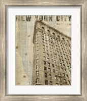 Vintage NY Flat Iron Fine Art Print