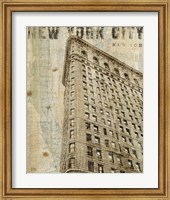 Vintage NY Flat Iron Fine Art Print