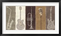 Type Band Neutral Panel Fine Art Print