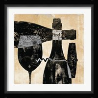 Wine Selection I Framed Print