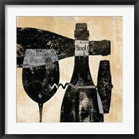Wine Selection I Framed Print