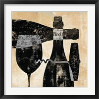 Wine Selection I Framed Print