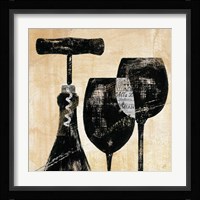 Wine Selection II Framed Print
