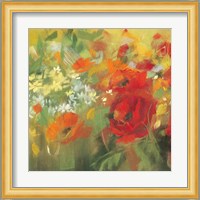 Oriental Poppy Field II Fine Art Print