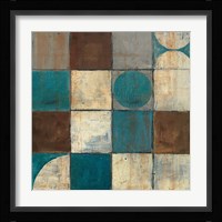 Tango Detail II - Blue Brown Fine Art Print