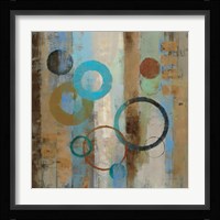 Bubble Graffiti I Framed Print