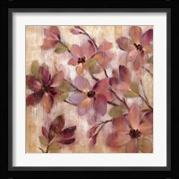 Magenta Branch I Framed Print