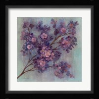 Twilight Cherry Blossoms I Framed Print