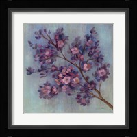 Twilight Cherry Blossoms II Framed Print