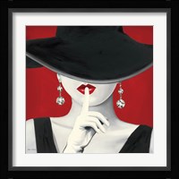 Haute Chapeau Rouge I Fine Art Print