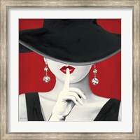 Haute Chapeau Rouge I Fine Art Print