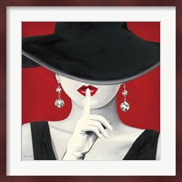 Haute Chapeau Rouge I Fine Art Print