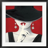 Haute Chapeau Rouge I Fine Art Print