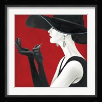 Haute Chapeau Rouge II Fine Art Print