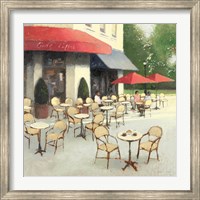 Cafe du Matin II Fine Art Print