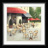 Cafe du Matin II Fine Art Print