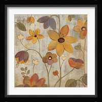 Floral Song III Framed Print