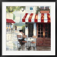 Relaxing at the Cafe II Fine Art Print