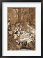 The Adoration of the Shepherds Fine Art Print