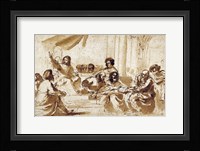 Christ Preaching in the Temple Fine Art Print
