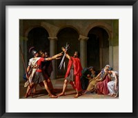 The Oath of Horatii Fine Art Print