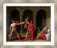 The Oath of Horatii Fine Art Print