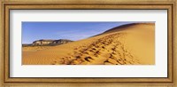 Sand dunes in the desert, Coral Pink Sand Dunes State Park, Utah, USA Fine Art Print